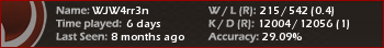 Quake Live signature for WJW4rr3n